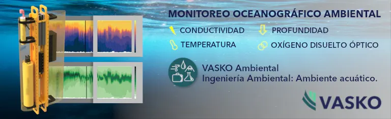 Vasko con Monitoreo Oceanográfico Ambiental