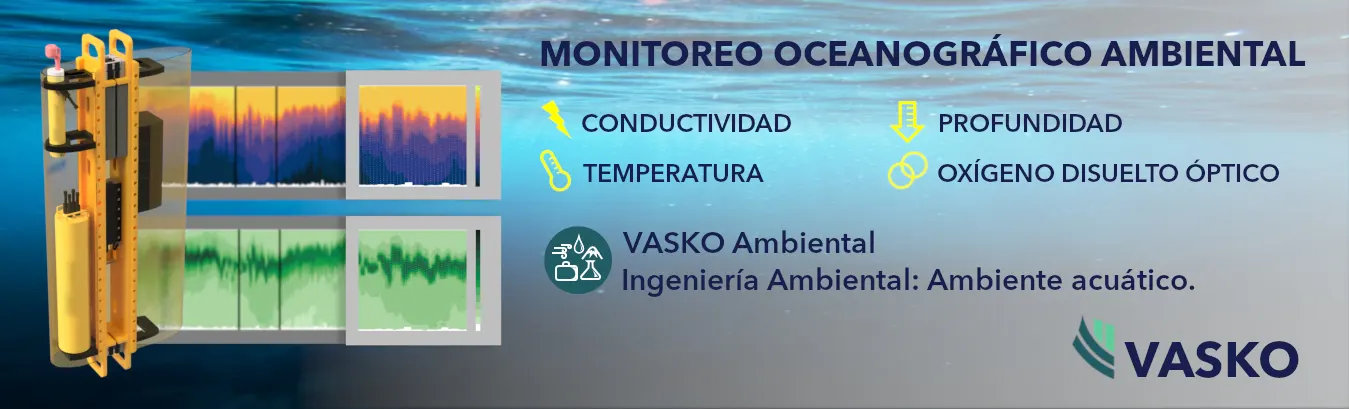 Vasko con Monitoreo Oceanográfico Ambiental